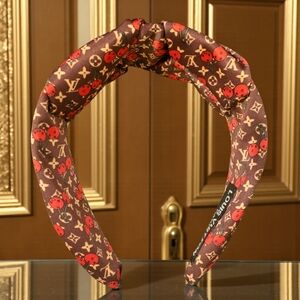 Cherry Monogram Headband